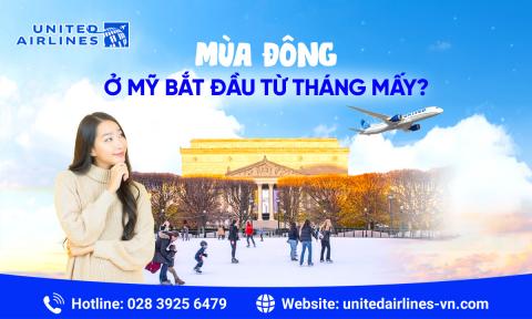 Mùa đông ở Mỹ bắt đầu từ tháng mấy?