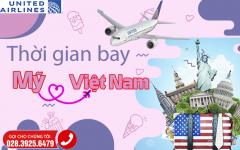 Chuyến bay từ Mỹ về Việt Nam bao nhiêu tiếng?