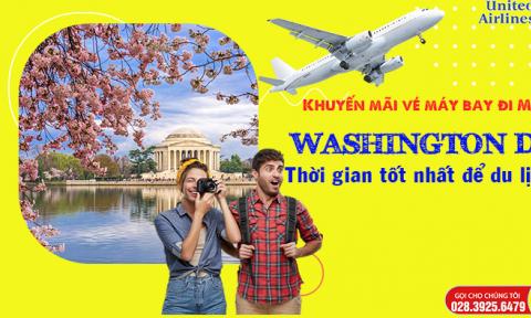 Thời gian tốt nhất để đến Washington, DC