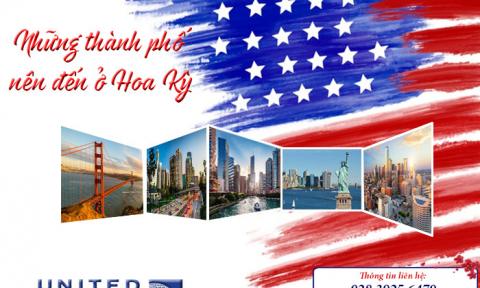 Những thành phố nên đến ở Hoa Kỳ