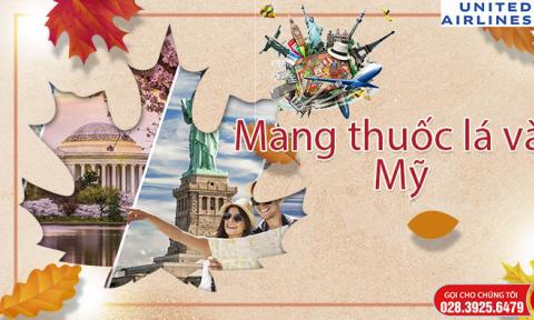 Mang thuốc lá vào Mỹ
