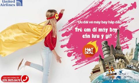 Trẻ em đi máy bay cần lưu ý gì?