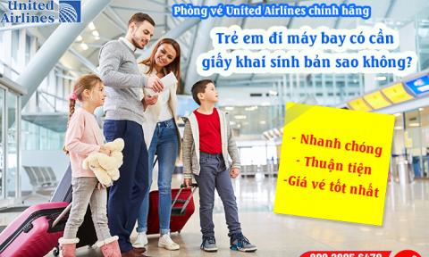 Trẻ em đi máy bay có cần giấy khai sinh bản sao không?