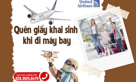 Quên giấy khai sinh khi đi máy bay