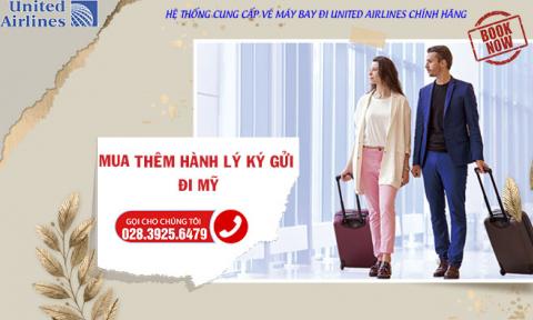 Mua thêm hành lý ký gửi đi Mỹ