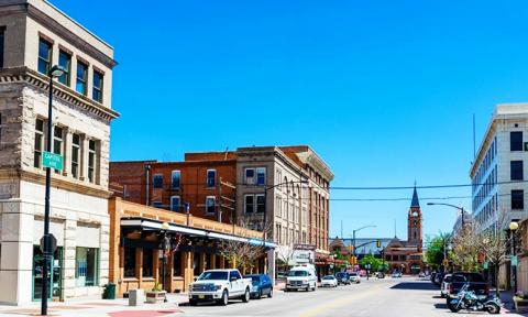 Thị trấn đẹp mộng mơ ở Cheyenne, Wyoming