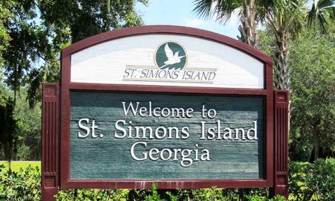 Đảo vàng St. Simons ở Georgia