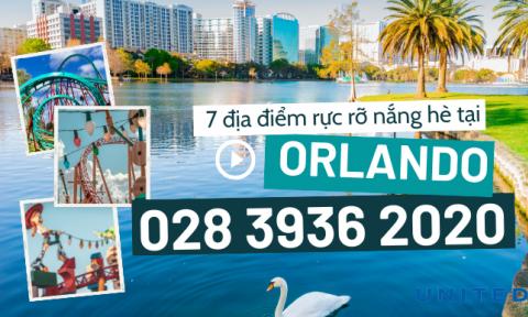 7 địa điểm rực rỡ nắng hè tại Orlando