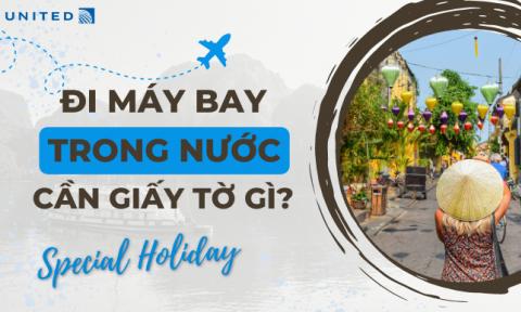 Đi máy bay trong nước cần giấy tờ gì