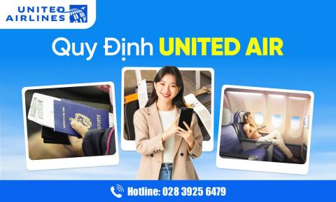 Cập nhật quy định United Airlines mới nhất 2025