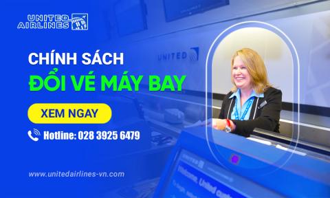 Quy định đổi vé máy bay United Airlines