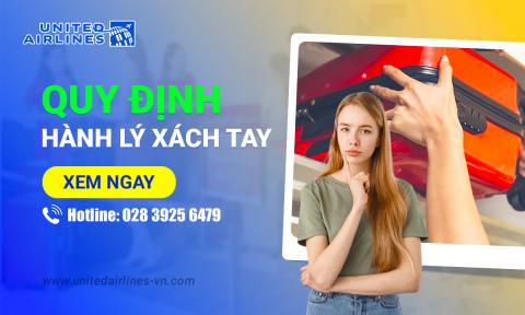 Quy định về hành lý xách tay United Airlines