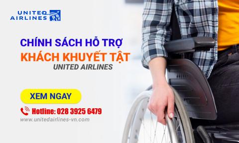 Dịch vụ hỗ trợ khách khuyết tật United Airlines