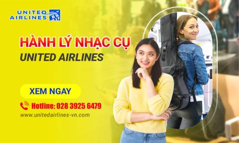 Chính sách hành lý nhạc cụ United Airlines
