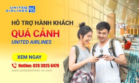 Dịch vụ hỗ trợ hành khách quá cảnh United Airlines