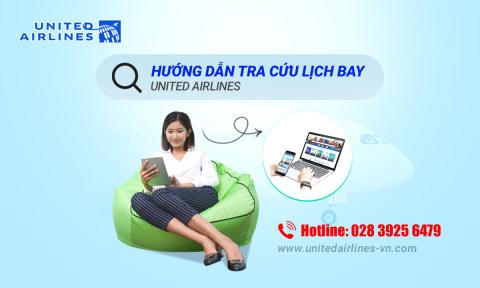 Cách tra cứu lịch bay United Airlines mới nhất