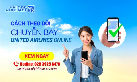 Cách theo dõi chuyến bay United Airlines online