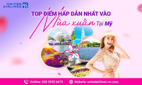 Những điểm hấp dẫn nhất vào mùa xuân tại Mỹ