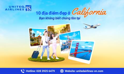 10 địa điểm đẹp ở California bạn không biết chúng tồn tại