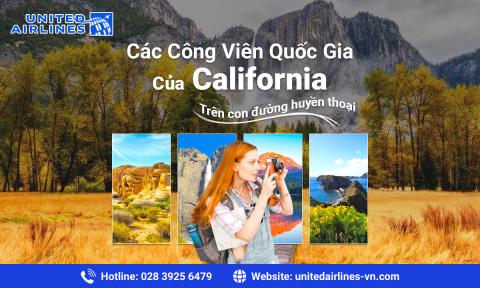 Khám phá các công viên quốc gia của California