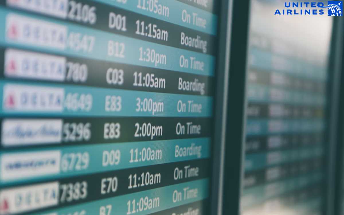 Tra cứu lịch bay, giờ hạ cánh quốc tế United Airlines  