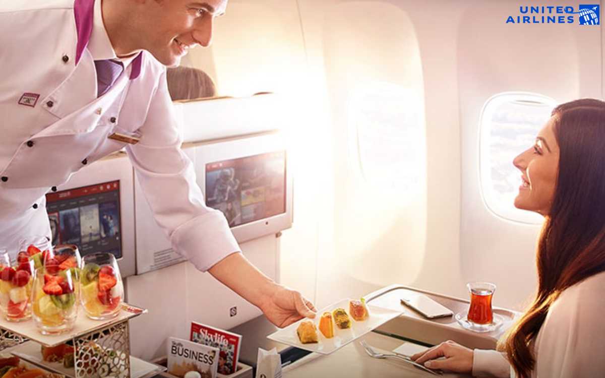 Trải nghiệm hạng nhất United Airlines