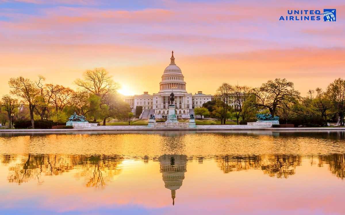 Khí hậu Washington DC bốn mùa rõ rệt