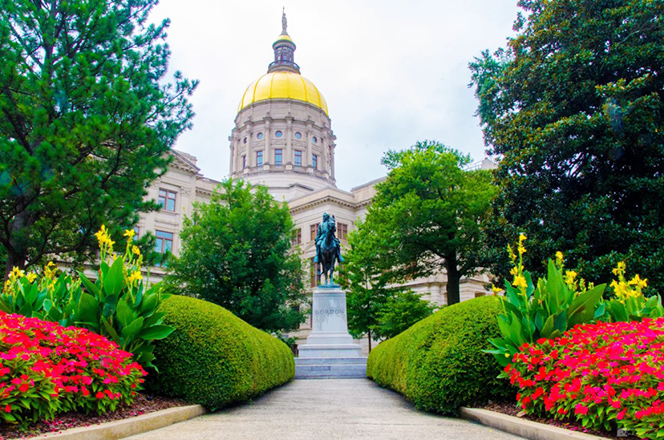 Vé máy bay đi Atlanta khám phá Georgia State Capitol Vé máy bay đi Atlanta khám phá Georgia State Capitol
