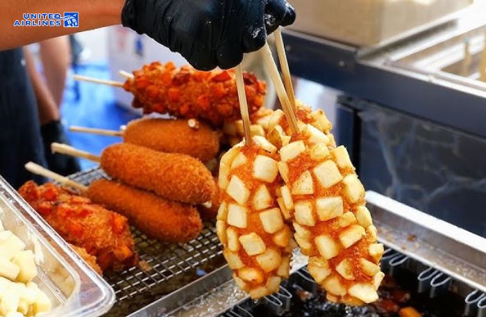 Món ăn đường phố Mỹ