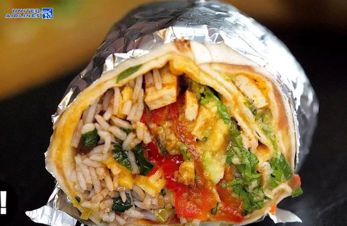 Món Burritos của Mỹ