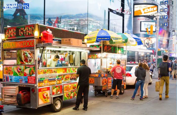 ​Ẩm thực tại food truck New York  ​