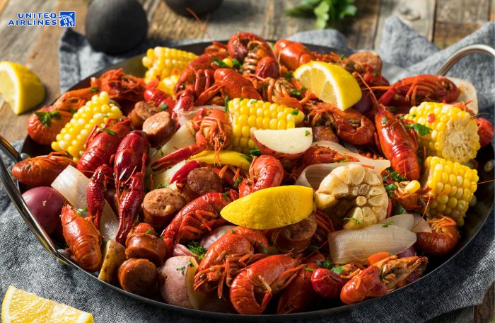 Món Viet-Cajun Crawfish hấp dẫn