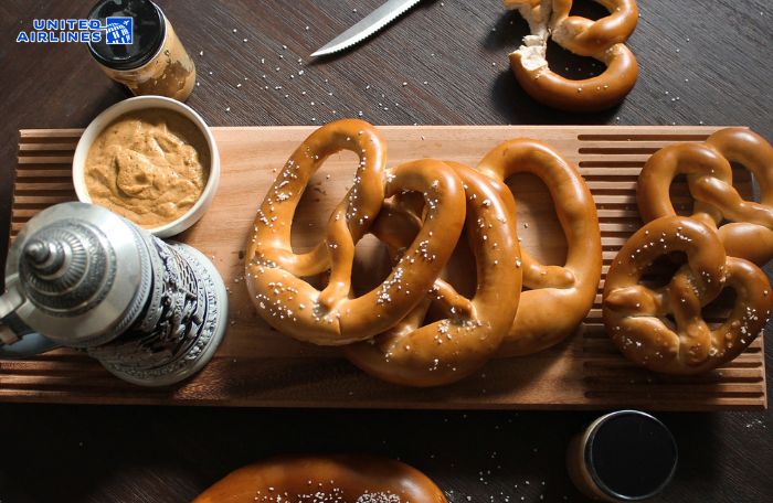 Món bánh mì xoắn kiểu Đức