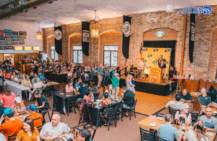 Không gian ấn tượng của Lakefront Brewery