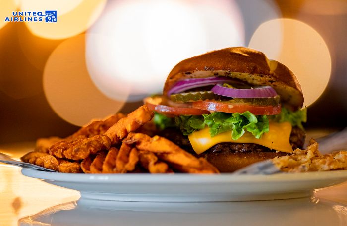 Món Bison Burger trứ danh