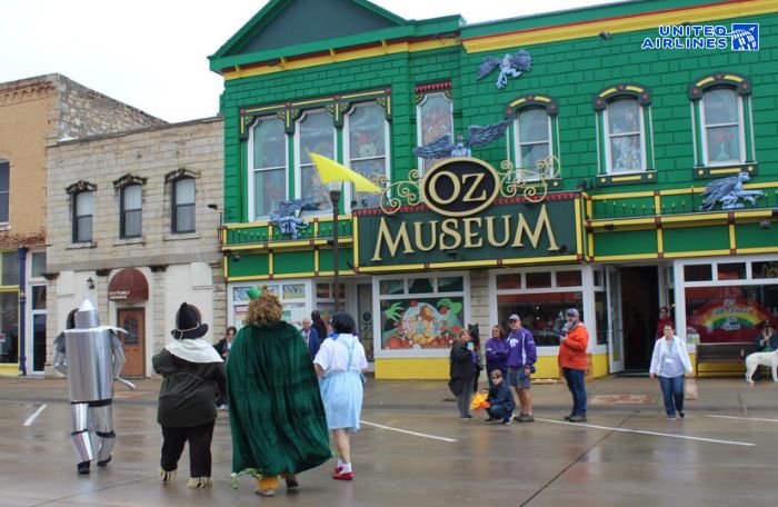 Oz Museum Kansas là điểm tham quan Mỹ nổi tiếng