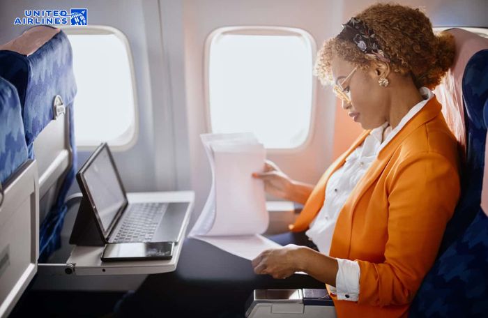 Nâng hạng ghế bằng điểm MileagePlus 