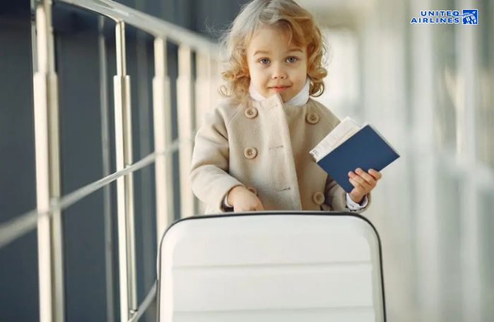 Quy định check in United Airlines cho trẻ em Quy định check in United Airlines cho trẻ em
