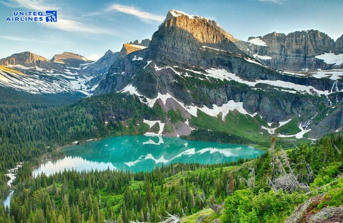 Địa hình công viên quốc gia Mỹ đa dạng