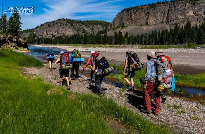 Lựa chọn trang phục du lịch Yellowstone thoải mái