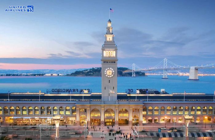 Kiến trúc ấn tượng của Ferry Building Kiến trúc ấn tượng của Ferry Building