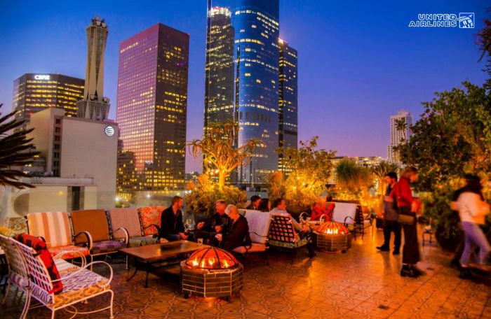 Không gian rooftop Perch Los Angeles Không gian rooftop Perch Los Angeles