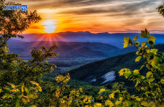 Cảnh sắc thiên nhiên nước Mỹ