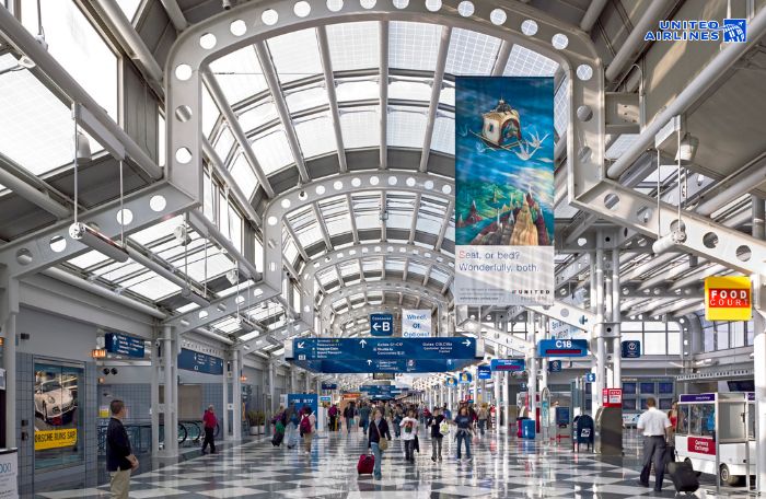 Sân bay O'Hare là cảng hàng không lớn nhất Chicago