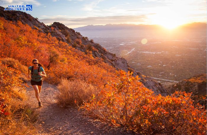 Tận hưởng trekking ở Salt Lake