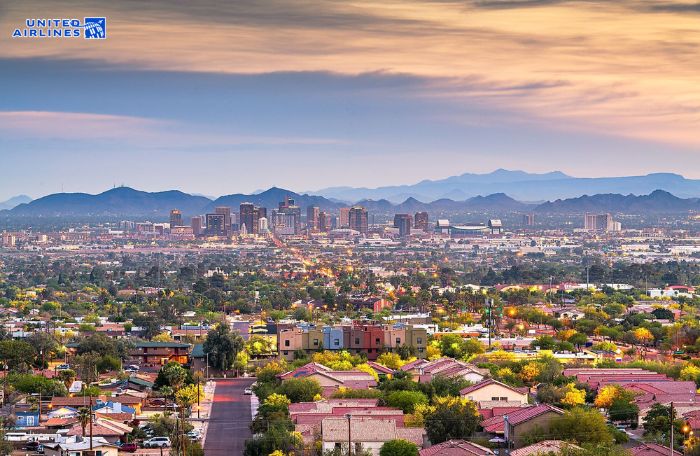 Thành phố Phoenix là điểm đến hàng đầu ở Tây Nam Hoa Kỳ