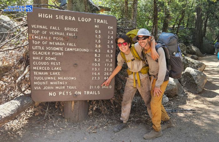 Trang bị đầy đủ khi chinh phục John Muir