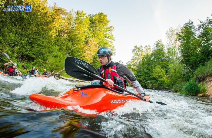 Trải nghiệm chèo kayak Michigan