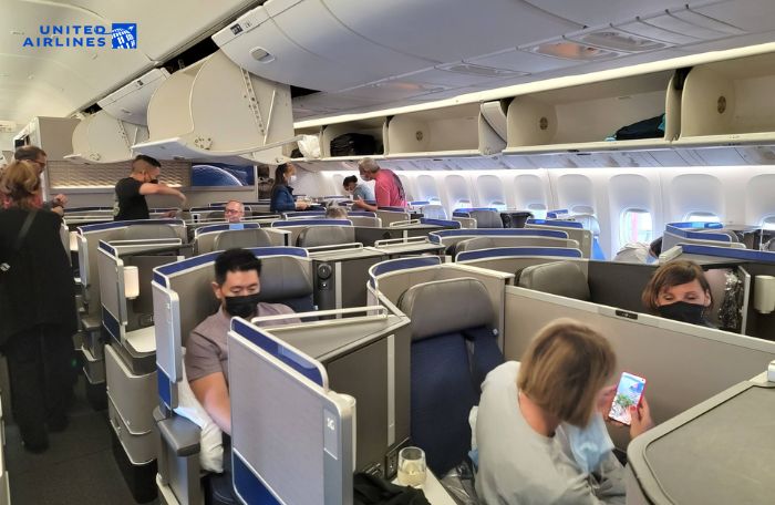 Cách chọn hạng ghế United Airlines
