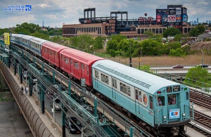 Di chuyển bằng tàu điện ngầm tại New York